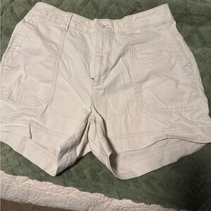Old Navy Light Cream Utility Shorts